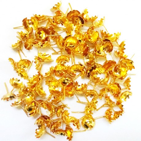 Gold Coated  Flowers For Lakshmi Devi (108 Flowers)
